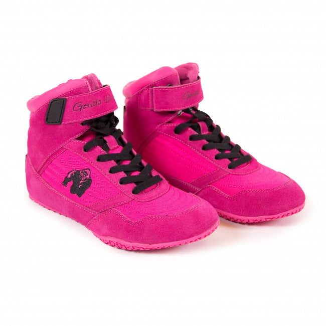 Gorilla Wear - Weight Lifting Shoes - High Tops - Pink