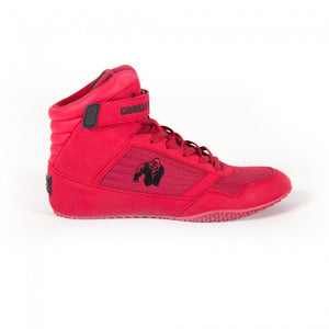 Gorilla Wear - Weight Lifting Shoes - High Tops - Red
