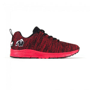 Gorilla Wear - Brooklyn Knitted Sneakers - Red/Black Numbskullz Fitness & Survival Gorilla Wear - Brooklyn Knitted Sneakers - Red/Black Numbskullz Fitness & Survival