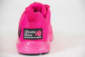 Gorilla Wear - Brooklyn Knitted Sneakers - Pink/White