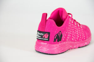 Gorilla Wear - Brooklyn Knitted Sneakers - Pink/White