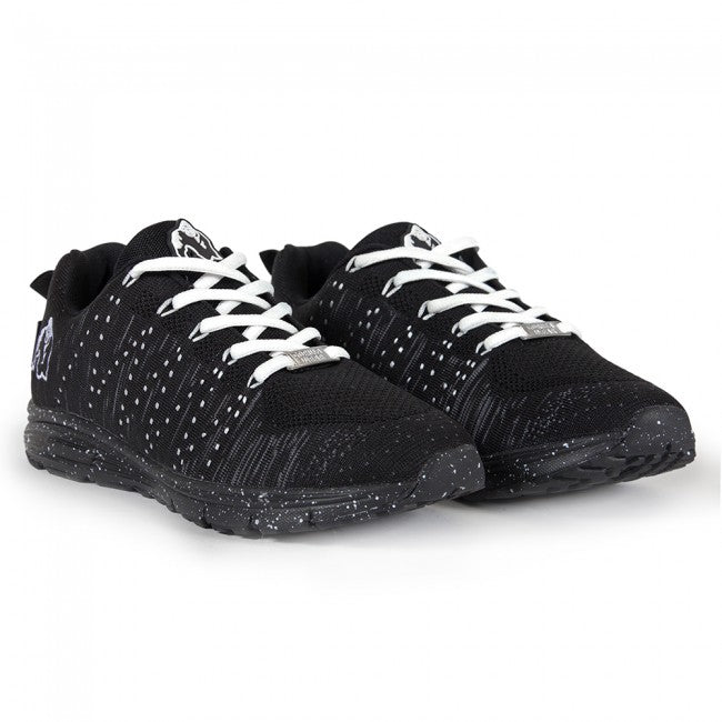 Gorilla Wear - Brooklyn Knitted Sneakers - Black/White