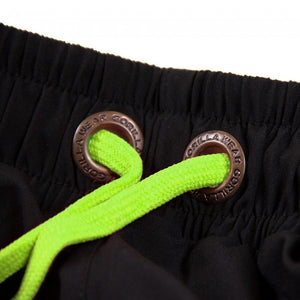Gorilla Wear - Denver Fashion Sport Shorts - Black/Neon Lime
