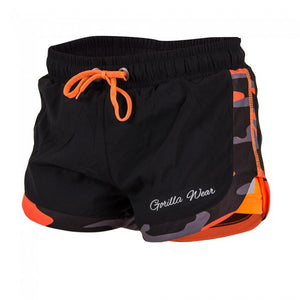 Gorilla Wear - Denver Fashion Sport Shorts - Black/Neon Orange