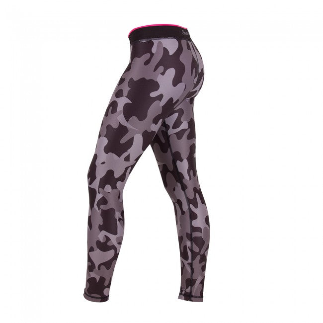 Gorilla Wear - Camo Tights - Black/Gray/Pink